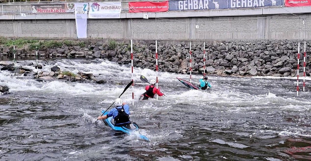 Erfolgreiches Wochenende für den ATSV Erlangen bei den German Masters im Kanuslalom