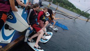 Wakeboarden